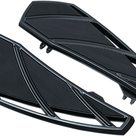 Phantom Driver Floorboards - Gloss Black - Harley-Davidson Touring '83-'19