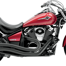 Speedster Swept Exhaust - Black - Vulcan 900