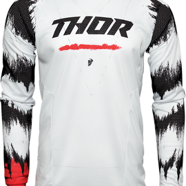 Pulse Air Radiate Jersey - White/Red - Medium