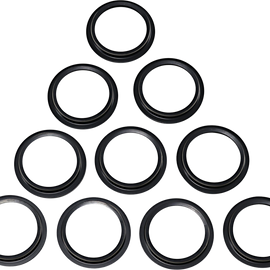 Fork Dust Seals - 49 mm - 10-Pack