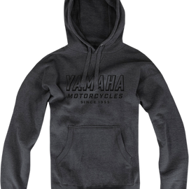 Yamaha Cycle Hoodie - Heather Black - Large