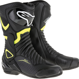 SMX-6 v2 Vented Boots - Black/Yellow - US 4 / EU 37