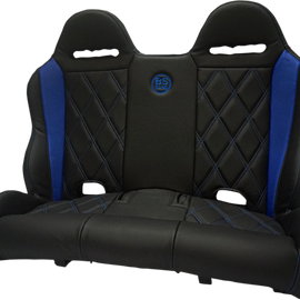 Performance Bench Seat -  Black/Blue