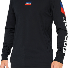 Aster Tech T-Shirt - Long-Sleeve - Black - Large