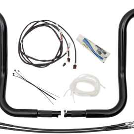 Black 14" Rounded Top Handlebar Kit5156490