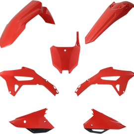 Plastic Body Kit - OEM Red/Black - CRF450