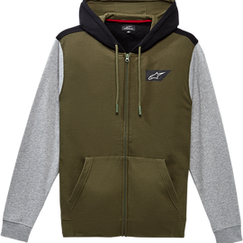 Spanner Hoodie - Military Green - Large