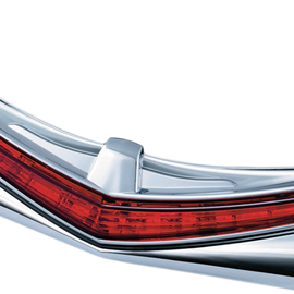 LED Rear Fender Tip - Chrome