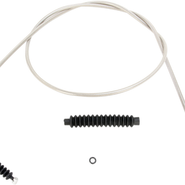 Clutch Cable - +4" - Suzuki - Stainless Steel