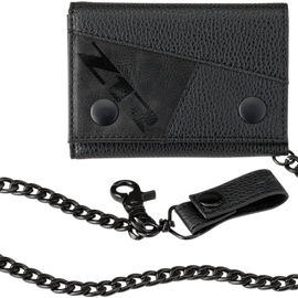 Z1R Leather Wallet - Black - Regular