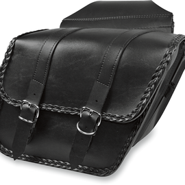 Braided Slant Saddlebag