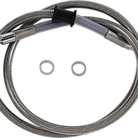 Brake Line - +10" - Stainless Steel - '18-'20 Softail