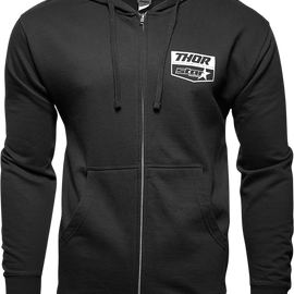 Star Racing Fleece Zip Up - Black - Small