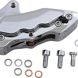 6-Piston Front Brake Caliper - Chrome LS