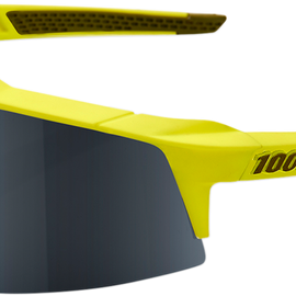 Speedcraft SL Sunglasses - Soft Tact Banana - Black Mirror