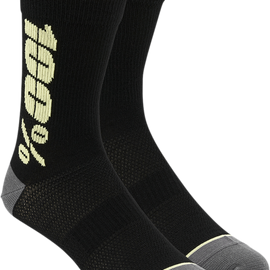 Rythym Socks - Black/Yellow - Large/XL