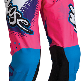 Agroid Pants - Pink/Blue/Purple - 30