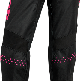 Women's Sector Minimal Pants - Black/Pink - 13/14