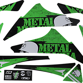 Metal Mulisha Graphic Kit - Kawasaki