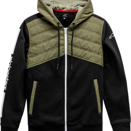 Alltime Hybrid Jacket - Black/Olive - XL