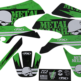 Metal Mulisha Graphic Kit - Kawasaki