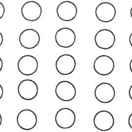 O-Ring Derecho Eje Principal Cometic 25 pz