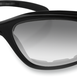 Fat Boy Sunglasses - Gloss Black - Clear Photochromic