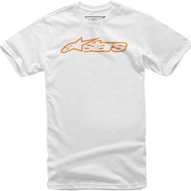 Youth Blaze T-Shirt - White/Orange - XL