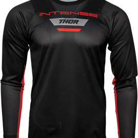 Intense Jersey - Long-Sleeve - Black/Gray - Large