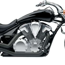 Speedster Swept Exhaust - Black - VT1300