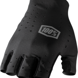 Sling Short Finger Gloves - Black - Large