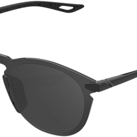 Legere Sunglasses - Round - Black - Smoke