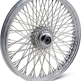 Front Wheel - 80 Spoke - Single Disc/No ABS - Chrome - 21"x2.15" - '08+ XL