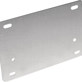 License Backing Plate - Stainless Steel