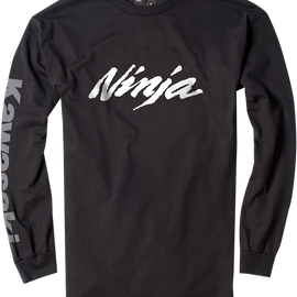 Kawasaki Long-Sleeve T-Shirt - Black - XL