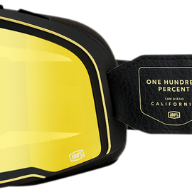 Barstow Goggles - Caliber - Flash Yellow