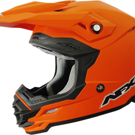 FX-19R Helmet - Matte Orange - Large