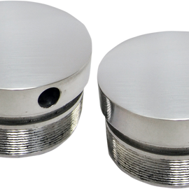 Flush-Mount Fork Cap - Polished - 49 mm