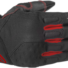 Crossland Gloves - Black/Red - S