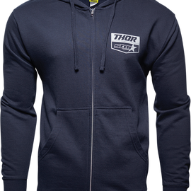 Star Racing Fleece Zip Up - Navy - XL