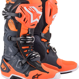 Tech 10 Boots - Fluorescent Orange/Cool Gray - US 7