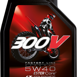 300V Offroad Synthetic Oil - 5W-40 - 1 L