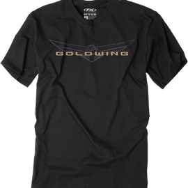 Goldwing Sketched T-Shirt- Black - Large