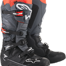 Tech 7 Enduro Boots - Black/Gray - US 14