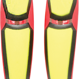 Toe Sliders - Yellow/Red
