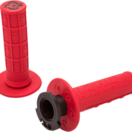 Grips - Defy - Lock-On - 2-Stroke - Red