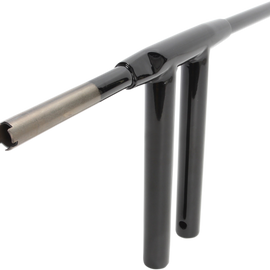 "Big" Buffalo Handlebar - Zero T-Bar - 12" - Gloss Black