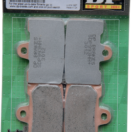 Sintered Metal Brake Pads - Buell - SDP993HH