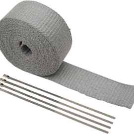 Exhaust Wrap Kit - Silver - 2x25