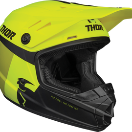 Youth Sector Helmet - Racer - Acid/Lime - Small